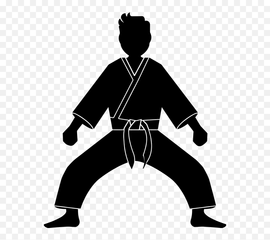 Karate Boy Man Judo - Illustration Emoji,Emoji Karate Kid