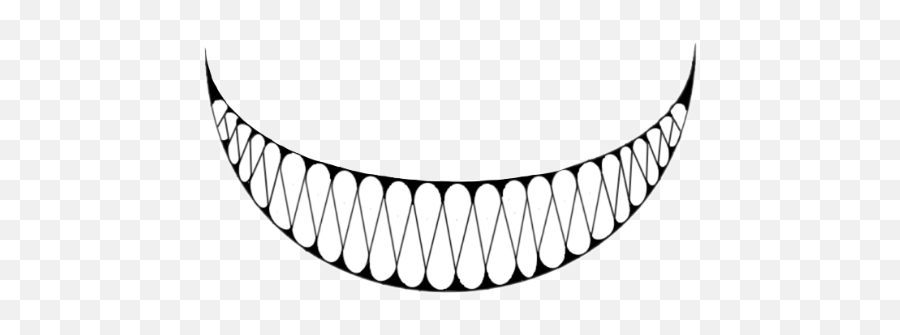 Chelseagrin Smile Teeth Sticker By Call Me U201caliceu201d - Creepy Smile Sharp Teeth Emoji,Creepy Smile Emoji