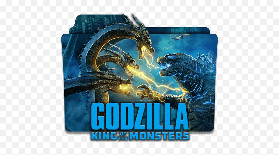 Godzilla 2019 Folder Icon - Pokemon Tyranitar Vs Hydreigon Emoji,Godzilla Emoji