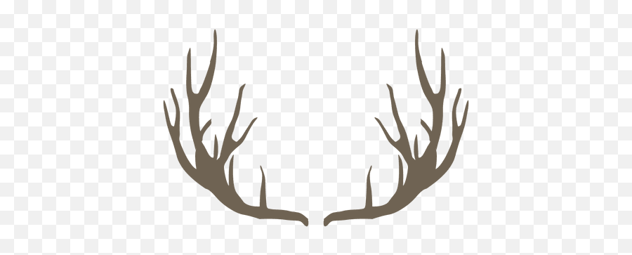 Deer Horn - Transparent Png U0026 Svg Vector File Transparent Background Reindeer Antlers Png Emoji,Metal Horn Emoji