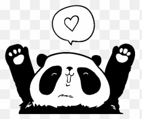 Download Love Panda Coloring Page - Panda Enamorado Para Dibujos De Amor Pandas Colorear Emoji,Emoji Enamorado Png
