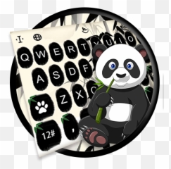 Cute Panda Keyboard Theme - Office Equipment Emoji,Panda Emoji Keyboard