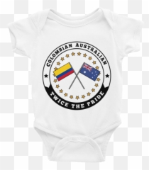 Colombian Australian Baby Romper - Infant Emoji