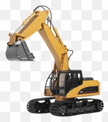 14 Scale Excavator With Metal Shovel - Rc Power Construction Vehicles Emoji