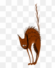 Scaredy Cat Svg Transparent Stock Png - Clip Art Emoji