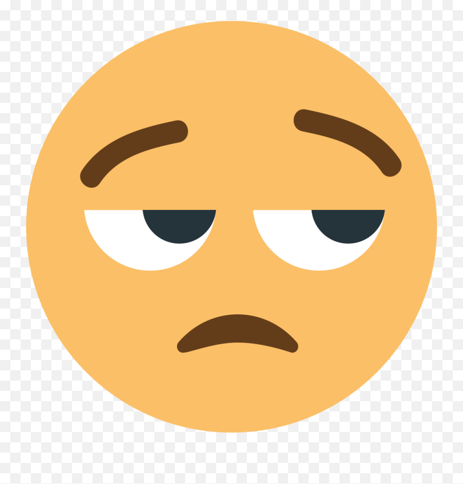 Emojione1 1f612 - Unamused Face Emoji,No Emoji