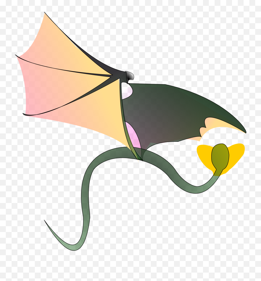 Snake With Wings Vector Clipart Image - Snake With Wings Clipart Emoji,Jesus Fish Emoji
