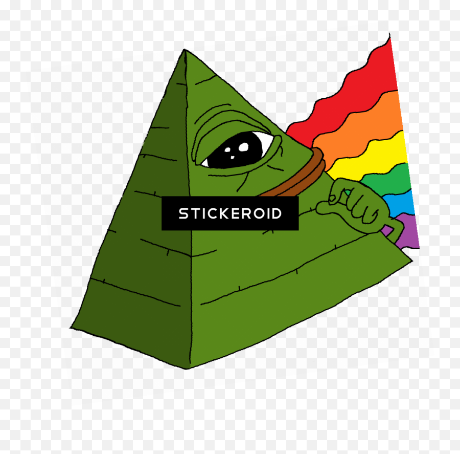 Pepe Le Pew Png - Illuminati Rainbow Emoji,Sad Frog Emoji