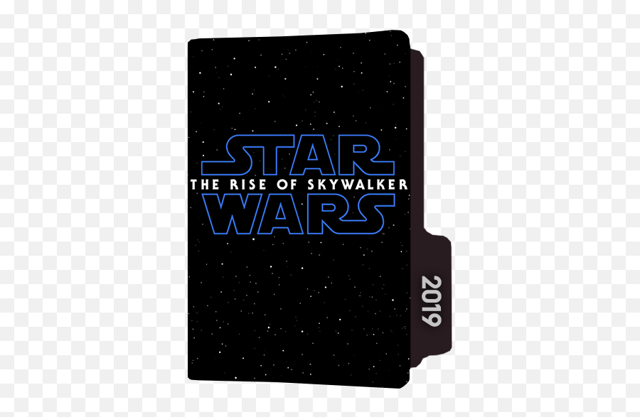 Star Wars The Rise Of Skywalker Folder Icon - Designbust Star Emoji,Star Wars Emoji