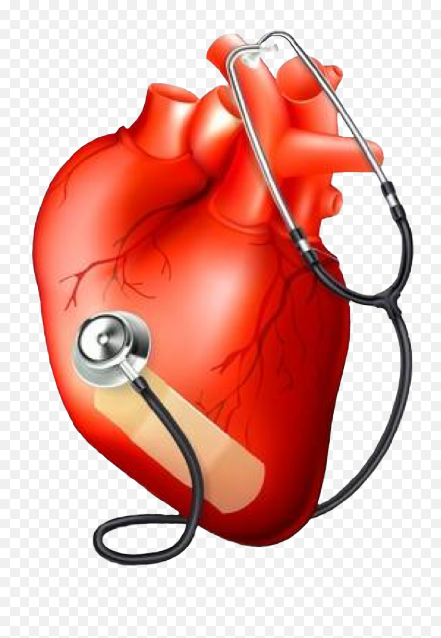 Brokenheart Bandagedheart Stethoscope Freetoedit - Medical Heart Png Emoji,Stethoscope Emoji