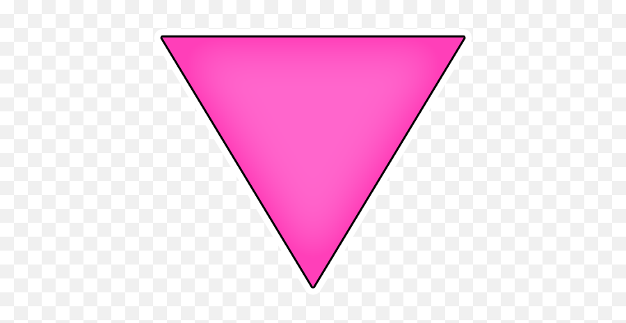 Gay Pride Emoji Stickers Messages Sticker - Pink Triangle Clip Art,Gay Emoji