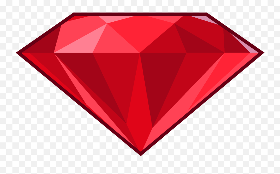 Ruby Diamond Clipart - Bfdi Ruby Pose Emoji,Red Diamond Emoji