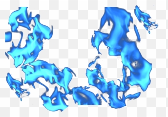 Blue Fire PSD Official PSDs - Flame Transparent Emoji