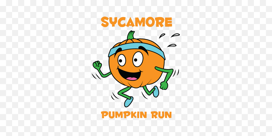 Sycamore Pumpkin Run 10k Enjoy Illinois - Pumpkin Running Clipart Emoji,Cinco De Mayo Emoticons