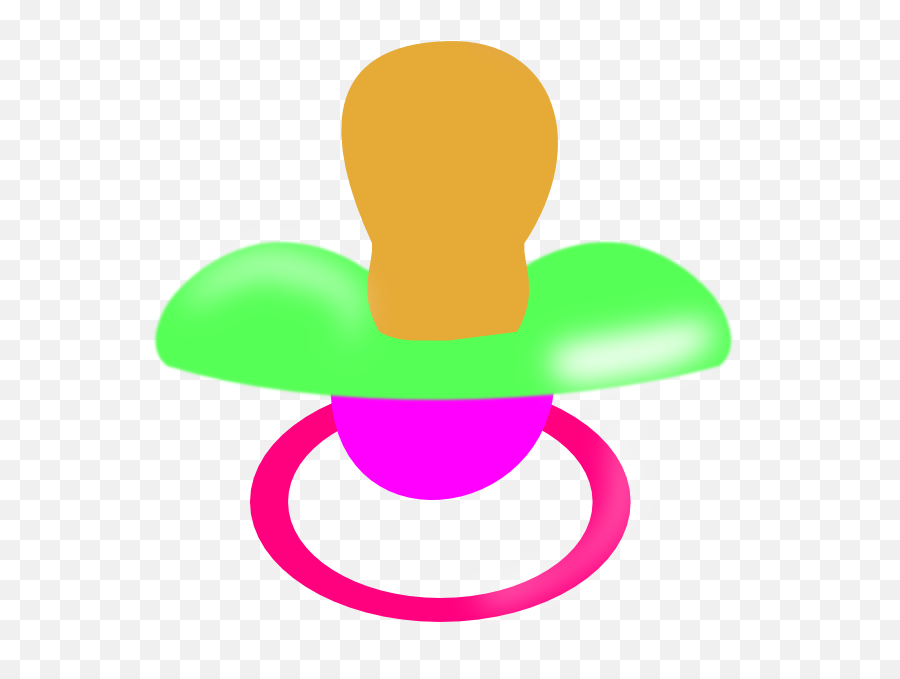 Pacifier Clipart Emoji Pacifier Emoji Transparent Free For - Clip Art,Breast Emoji