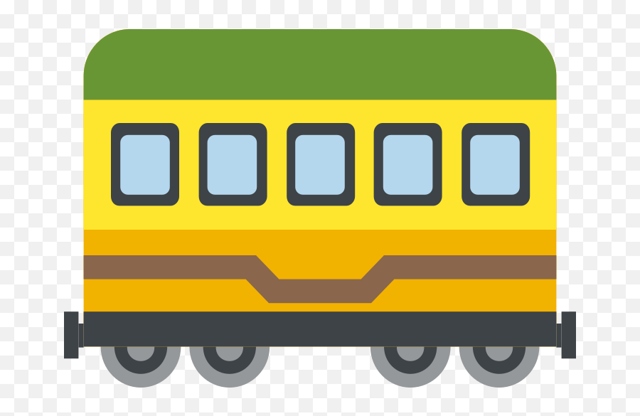 Emojione 1f683 - Train Car Emoji,Stock Emoji