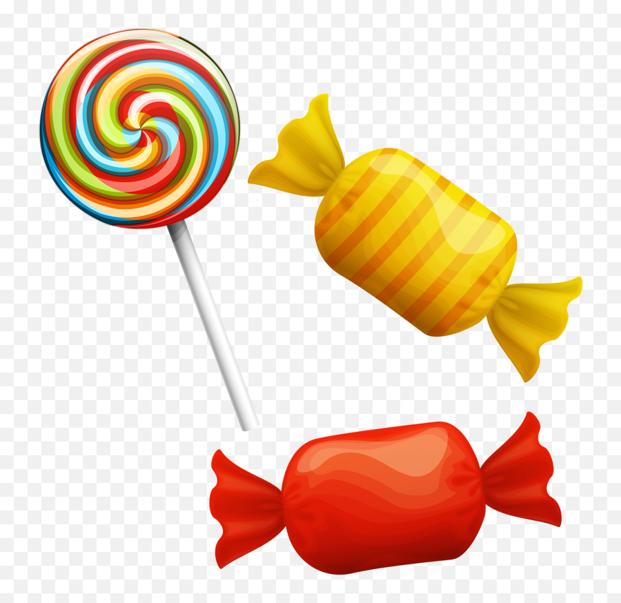Lollipop Candy Clip Art - Candy And Lollipop Clipart Emoji,Emoji Lollipop Candy