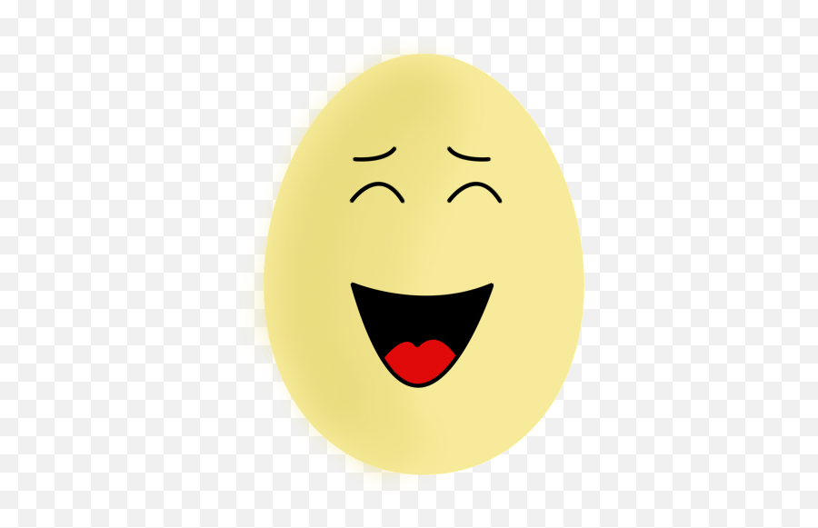 Eggeggsegg Yellowsmiley Faceeggs Drawn - Free Image From Menggambar Wajah Pada Telur Emoji,Half Smile Emoticon