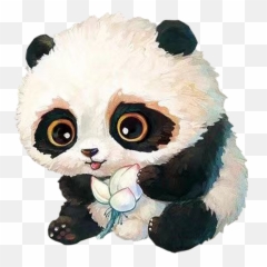 Cute Animal Panda Png Emoji