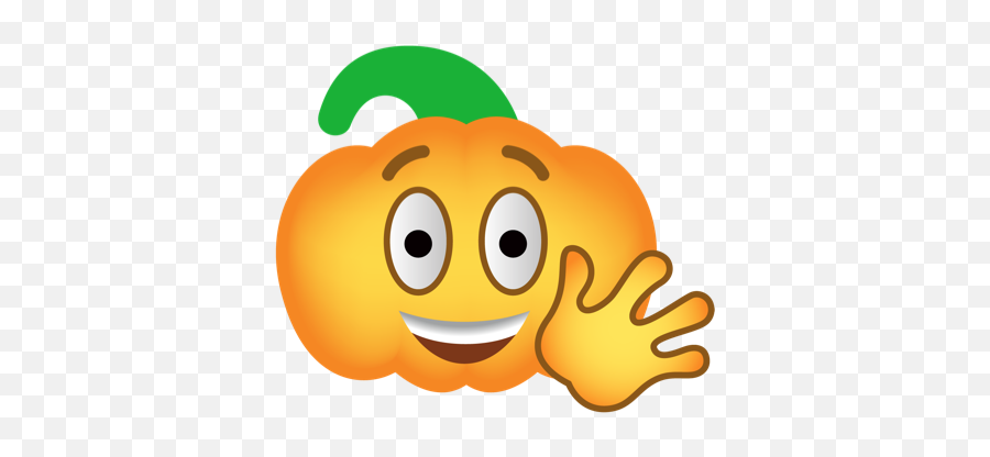 Pumpkin Halloween Emoji Sticker - Smiley,Ios 7 Emojis