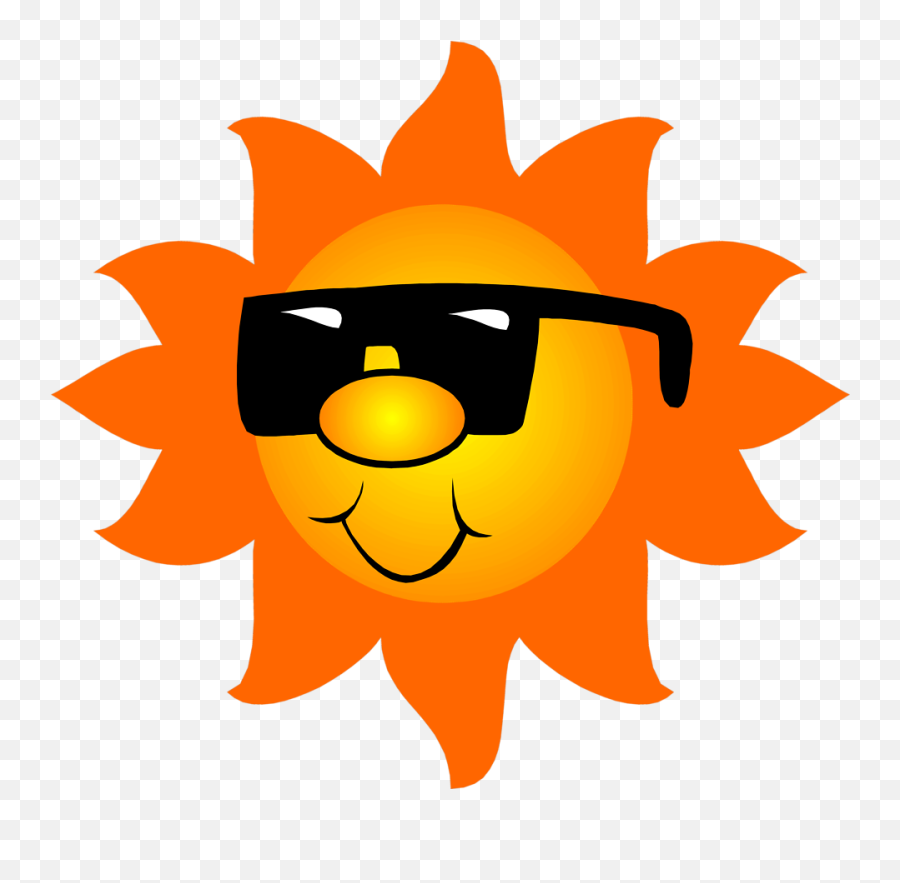 Sunglasses Clipart Sunscreen - Shades Camps R Us Emoji,Sunburn Emoji