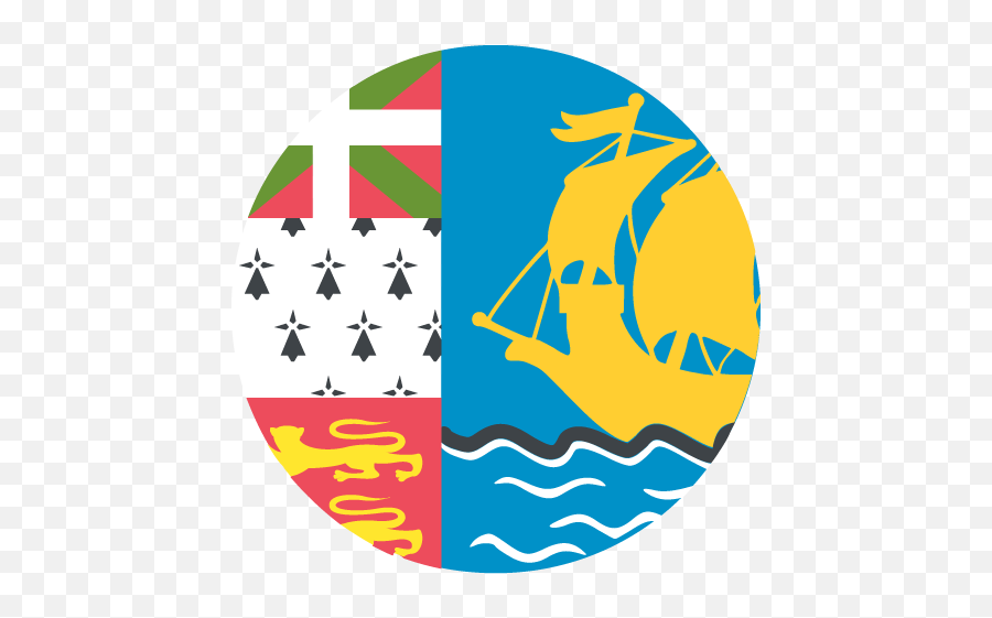 Flag Of Saint Pierre And Miquelon Emoji - Flag Of Saint Pierre And Miquelon,Saint Emoji