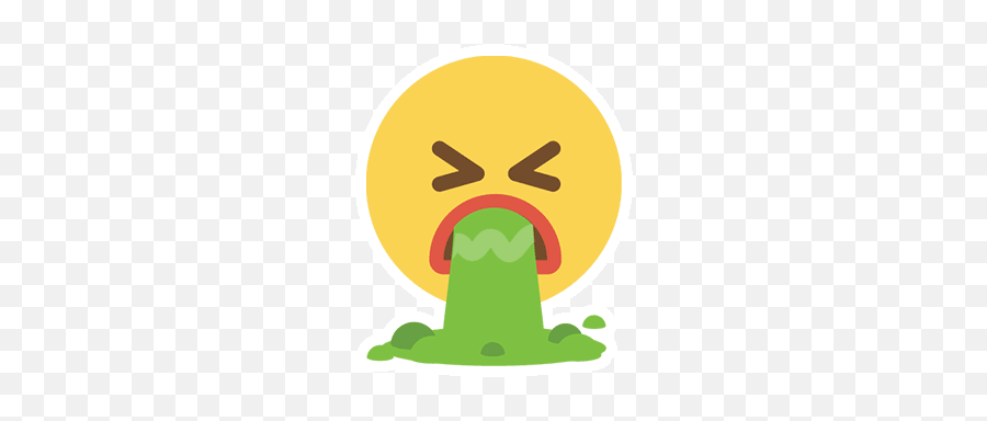 Telstra - Illustration Emoji,Throw Up Emoji Gif