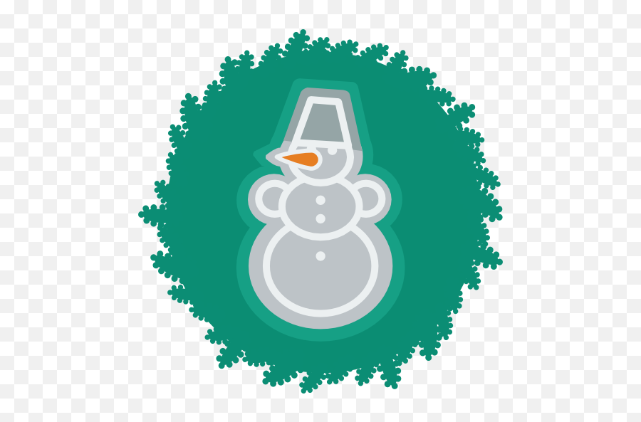 16 Facebook Icon For Snowman Images - Christmas Wreath Icon Png Emoji,Snowman Emoticons