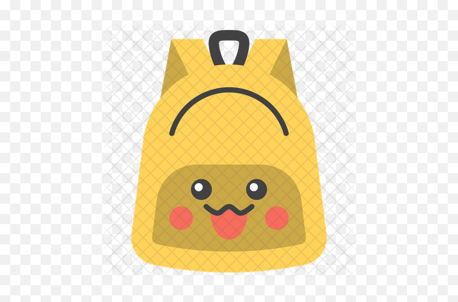 Backpack Emoji Icon - Illustration,Backpack Emoji