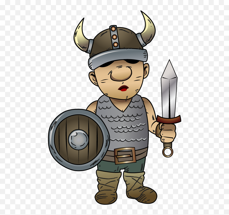 Free Viking Clipart Idea 2 - Viking Cartoon Transparent Emoji,Viking Helmet Emoji
