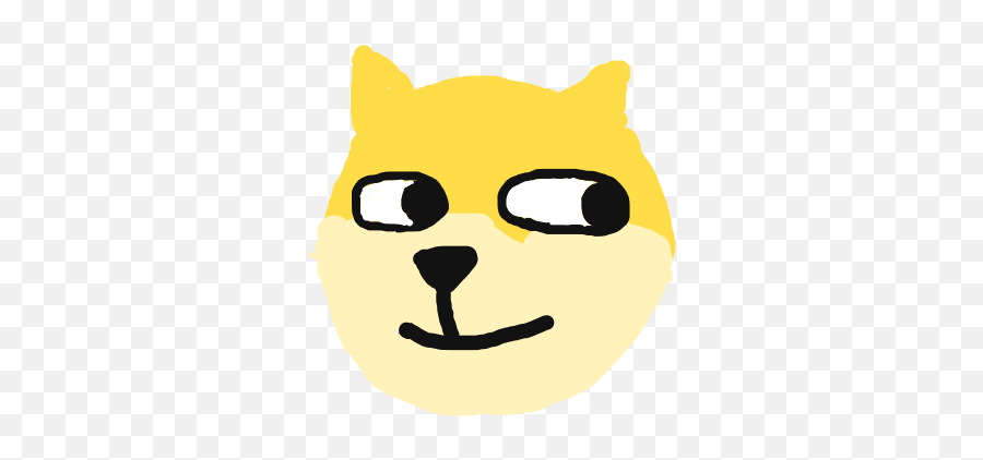Doge - Cartoon Emoji,Doge Emoji