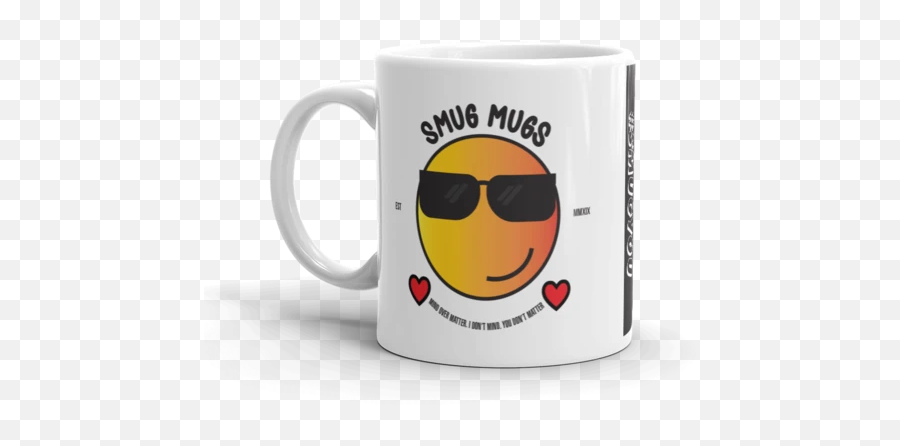 The Smug Mugs - Coffee And Vape Mug Emoji,Smug Emoticon