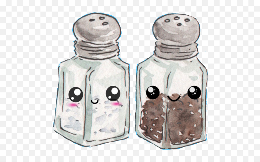 Popular And Trending Salt Stickers - Salt And Pepper Kawaii Emoji,Salt Emoji
