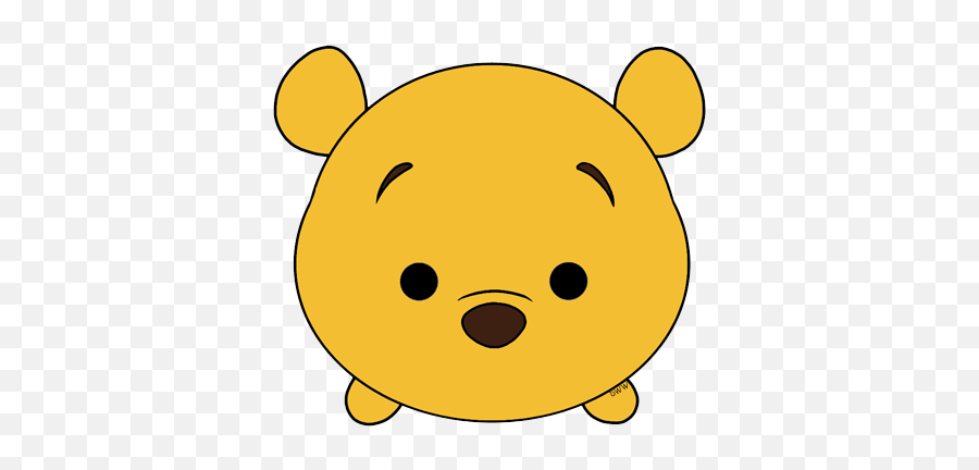 Disney Tsum Tsum Clip Art 2 - Tsum Tsum Winnie Pooh Emoji,Eeyore Emoticons