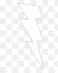 Lightning Weather Storm Sky Rain - Shapes Petir Emoji