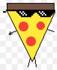 Pizza Steve - Sunglasses Deal With It Clipart Emoji,Steve Emoji
