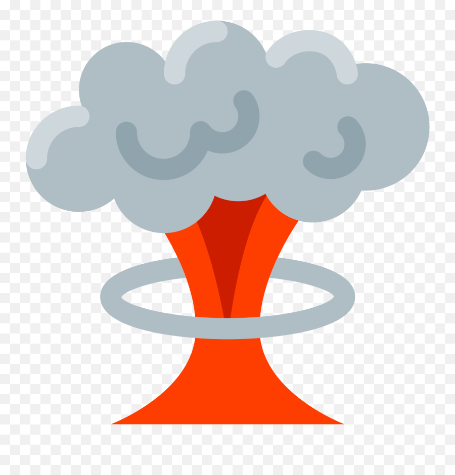 Mushroom Cloud - Free Icon Mushroom Cloud Emoji,Mushroom Cloud Emoticon