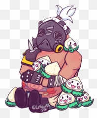 Overwatch Roadhog - Sticker By Teamskull Illustration Emoji,Overwatch Emoji