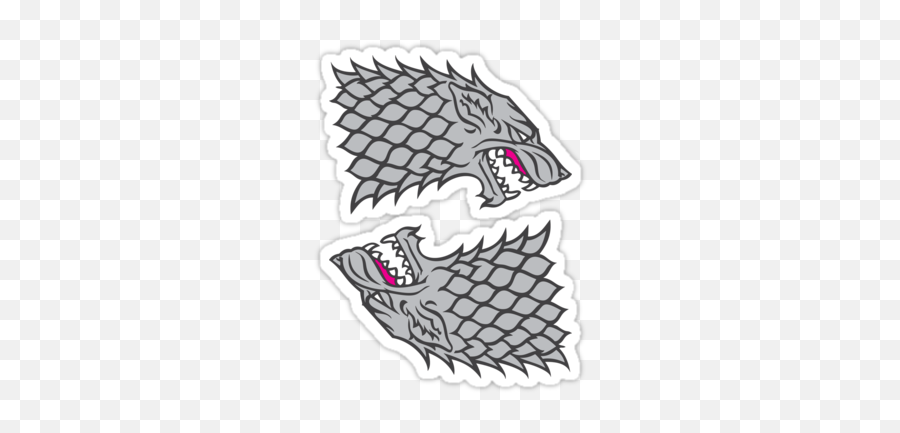 Game Of Thrones Stickers And T - Shirts U2014 Devstickers Game Of Thrones Sigils Mini Stickers Emoji,Game Of Thrones Emoji
