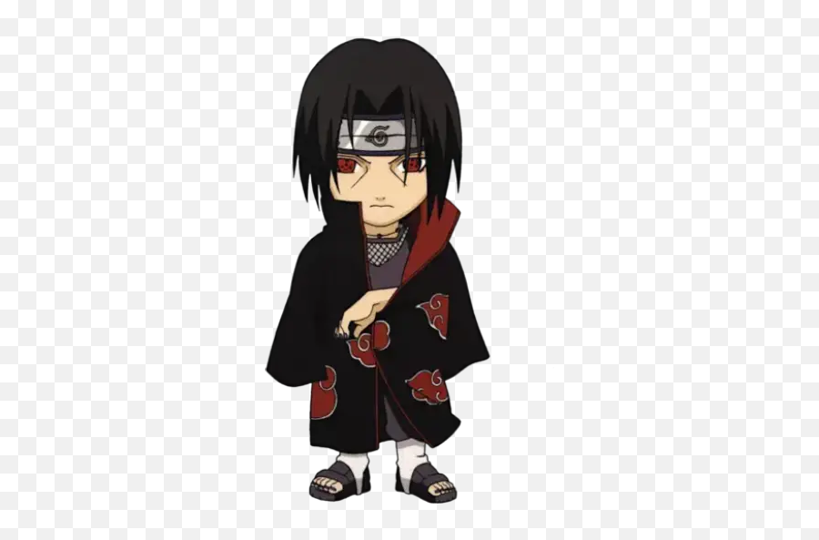 Stickers For Whatsapp - Itachi Chibi Png Emoji,Naruto Emoji