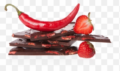 Artisan Dark Chocolate Strawberry Chili - Food Emoji
