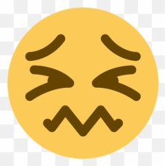 Confounded Face Emoji For Facebook Email Sms - All Monster Munch Flavours,Eh Emoji