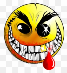 Killer Smiley - Evil Face Emoji
