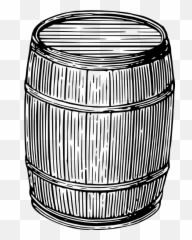 Ale Barrel Beer - Barriles De Cerveza Png Dibujo Emoji