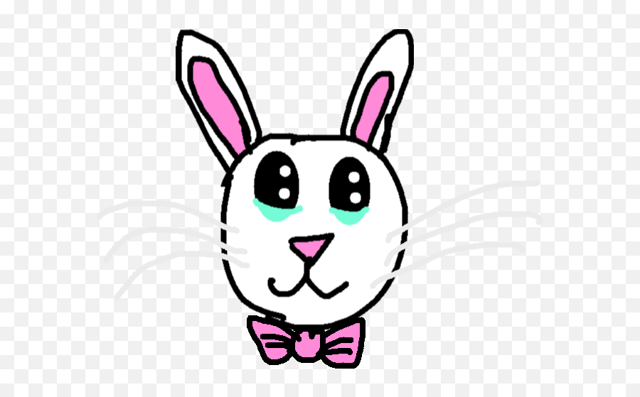Wingking Bunny Tynker - Domestic Rabbit Emoji,Losing My Mind Emoji