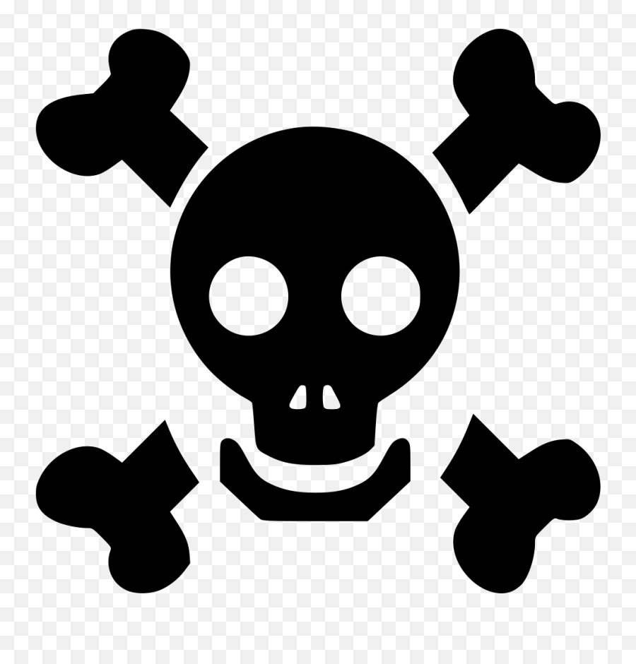 Halloween Dead Face Horror Skull Tattoo Zombie Comments - Skull And Crossbones Clip Art Emoji,Skull Crossbones Emoji