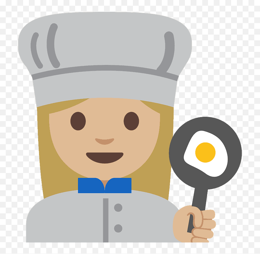 Woman Cook Emoji Clipart Free Download Transparent Png - Emoji Cooking Transparent Background,Emoji Magnifying Glass