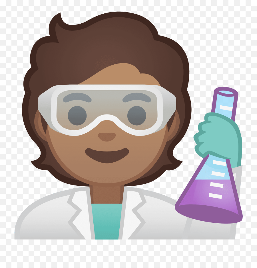 Scientist Emoji Clipart - Woman Scientist Clipart Transparent Png,Chemistry Emojis