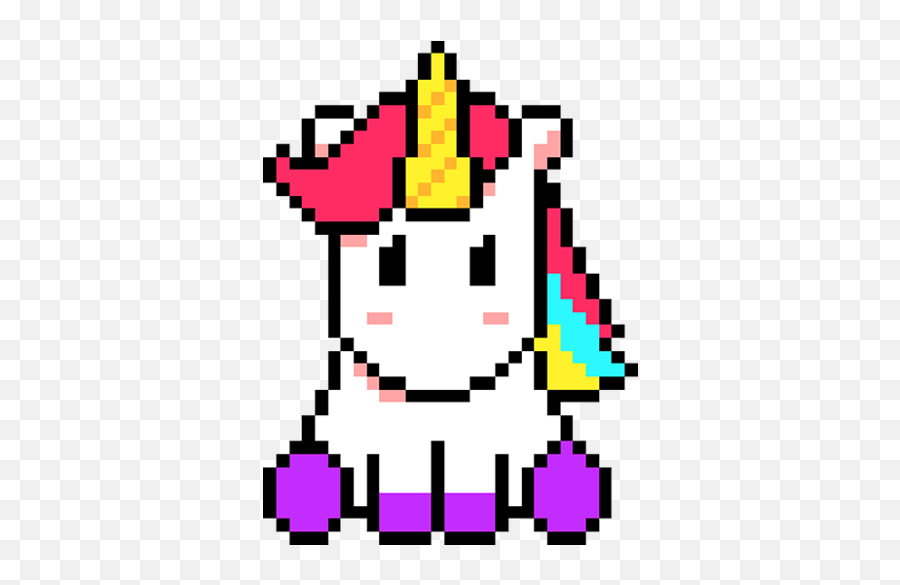 Android - Pixel Art Unicorno Emoji,Unicorn Emoji Android