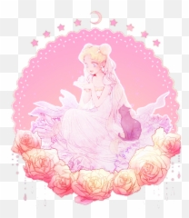 Pink Transparent Princess Serenity - Paramount Pictures Logo Png Emoji,Sailor Moon Emoji